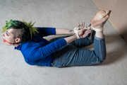 Emerald in Barefoot Jeans Hogtie