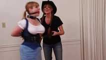 Lorelei dominated by Darla Crane 1 - Boobs Bouncing Bondage Training - Plus BTS