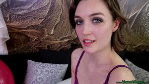 introducing her first clip with lovely poppings