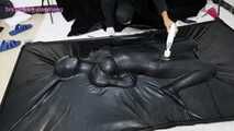 Xiaomeng in Vacuum Bed Teased with Tape