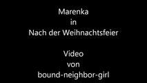 Video request Marenka - After the Christmas party Part 2 of 5