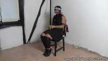 Jasmin toweltied to chair 1/2