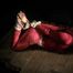 Ermintrude in Red Spy Barefoot Hogtie