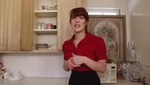 Shy Redhead must Strip for her Housemate - Gwen Stark