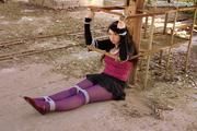 Jasmin - Tied up in the ruins 3