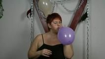 Hot games with balloons