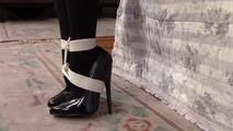 6 Inch Heels on Schoolgirl in Bondage - plus Outtakes - Alli Rae