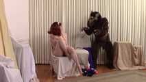  Daphne Stripped by Werewolf in Haunted House - Encore with Mary Jane Green