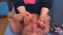 Katrin and her feet masseur