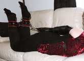 Armbinder Hogtie