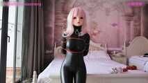 Xiaomeng Latex Doll Vibrated Breathplay