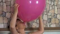 Pink balloon