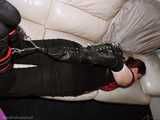 Armbinder Hogtie