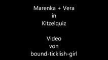 Marenka und Vera - Kitzelquiz Teil 1 von 2
