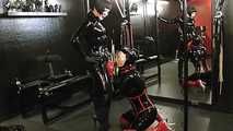 Rubber Sissy fuck training