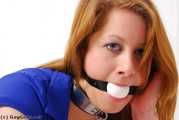 GG01 - Kim gagged and collared