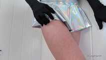 Long gloves and mini skirt, part 2