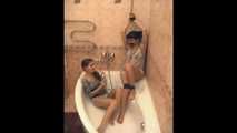 Ole Lykoile & Rozanka – Wet bondage fun in the shower (video)