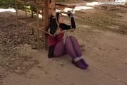 Jasmin - Tied up in the ruins 3
