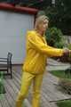 Watch Pia enjoying her yellow Rainsuit