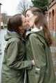 Soft rainwear kisses