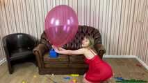 prestretching and pump2pop six balloons