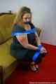Claudia`s first tape tied PICS