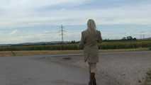 032052 Desperate Sam Takes A Roadside Pee