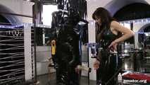 Lady Ashley - Black Rubber Part 1