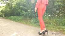 Walk in red leggings - 2nd part