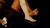 Socks of sweet sweat fet