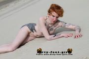 nude on the beach