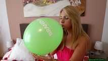 Blow2Pop four promotional balloons
