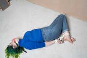 Emerald in Barefoot Jeans Hogtie