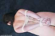 Arctic Nude Hogtie