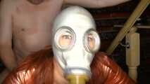 Gas mask fuck in porn cinema