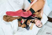 Kinky nylon fun with Katy Rose (241 images)