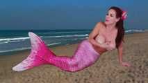  Double Exposure for Beach Babe - Bikini Top Stolen - Surprise Mermaid Reveal - Alexis Taylor