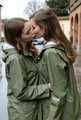 Soft rainwear kisses