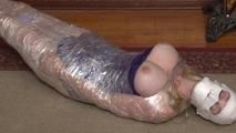 Mummification in Packing Tape - Orgasm Denied for Lorelei