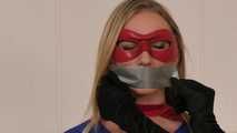 Freedom Woman Pt 2 - Superheroine TapeGagged in Ropes - Riley Reyes