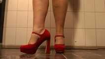 Only high heels and feet :-)