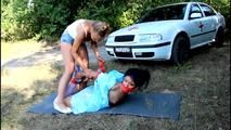 [From archive] Dana & La Pulya - Nurse outdoor problem video