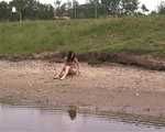 naked at the river