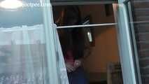 078106 Naughty Rachel Evans Pees Out Her Window