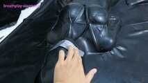 Xiaomeng in Vacuum Bed Teased with Tape