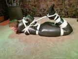 Hogtied in Lycra Catsuit