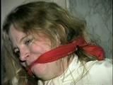 30 Yr OLD SINGLE MOM, BALL-GAGGED, PANTY STUFFED & F0RCED TO SMELL HER STINKY HEEL (D31-4)