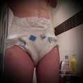 Video: Emma jumping in very wet Seni Super Plus diaper