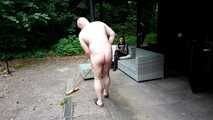 Slave was allowed to sweep naked while I enjoy ...